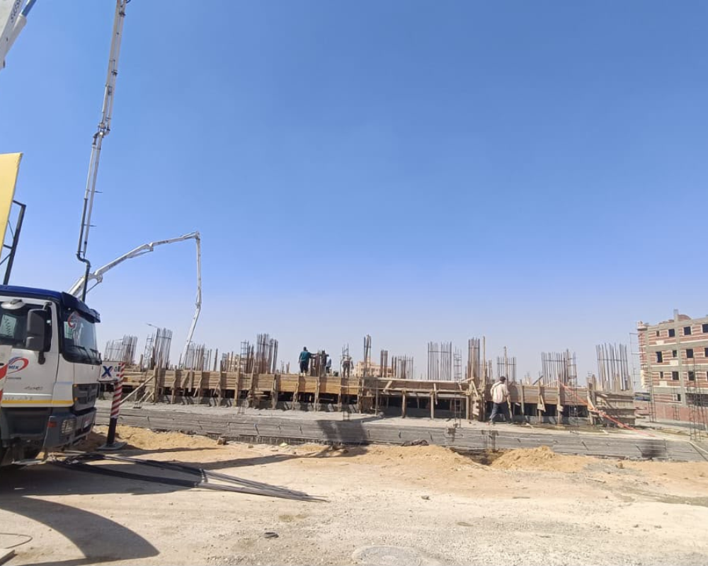 صب سقف البدروم7-2026