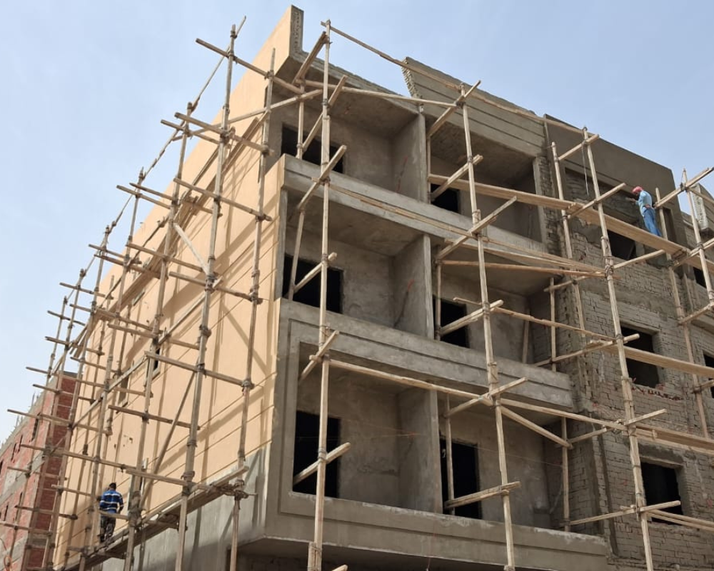 أعمال مادة الوجهه الجانبيه ومحارة الوجهه الأمامية5-2026