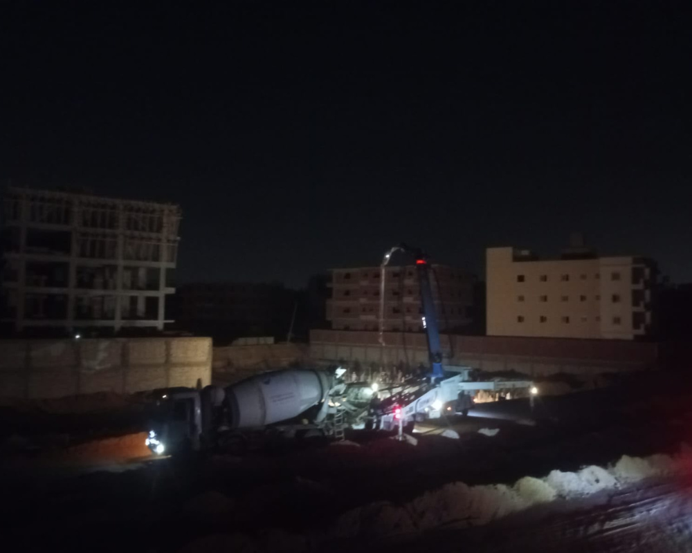 أعمال صب القواعد المسلحة 7-2026