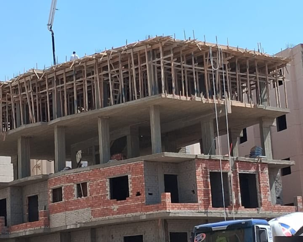 صب سقف الدور الثالث 7-2026