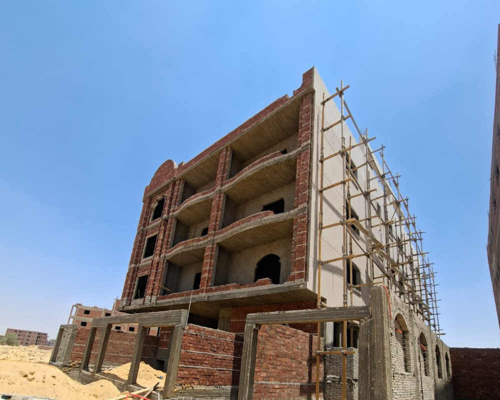 تم الانتهاء من اعمال ماده الواجهة الجانبية 8-2026