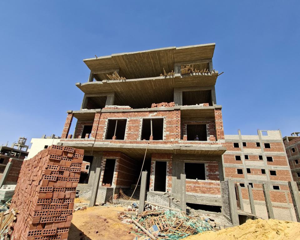 تم الانتهاء من اعمال مباني واجهة الدور الاول6-2026